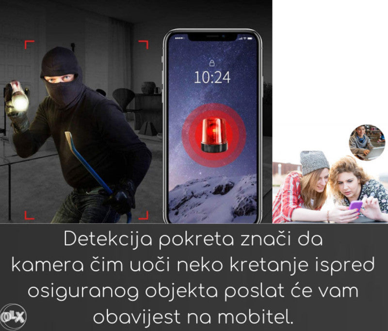 Mini Spijunska Kamera Wifi