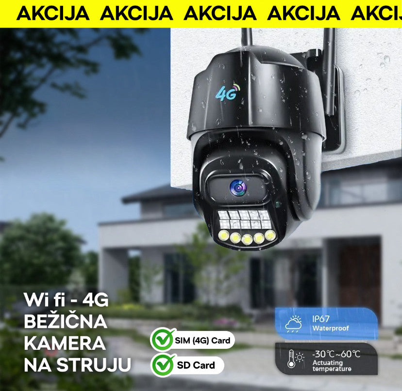 Kamera na Sim Karticu 4G