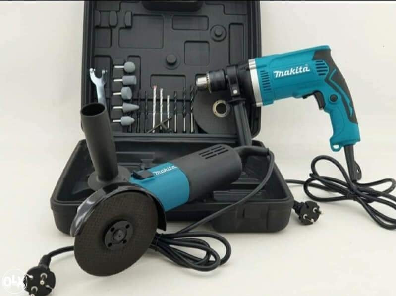 MAKITA SET Brusilica + Busilica U Koferu NOVO Odvijac AKCIJA