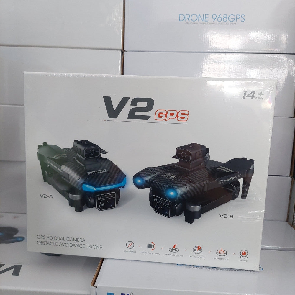 Karbonski Dron Model 2024 Sa Dvije Kamere i Dvije Baterije
