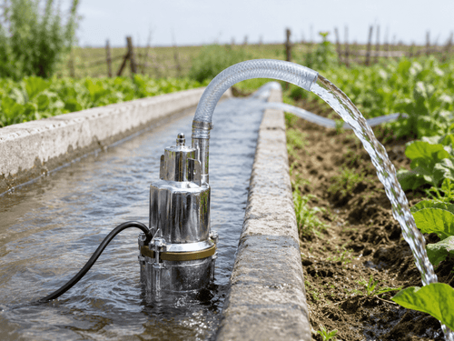 Potapajuća Pumpa 600W Ruček / Pumpa za Navodnjavanje i Drenažu 3