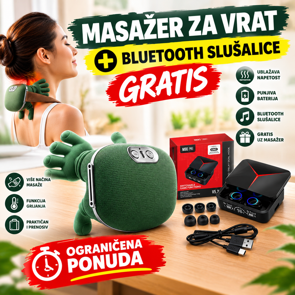 Masažer u obliku ruku