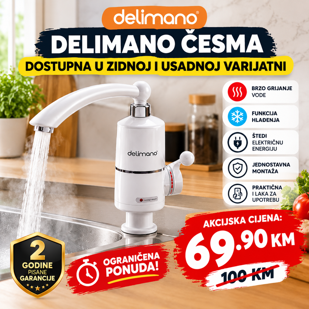 DELIMANO ČESMA SA GRIJAČEM