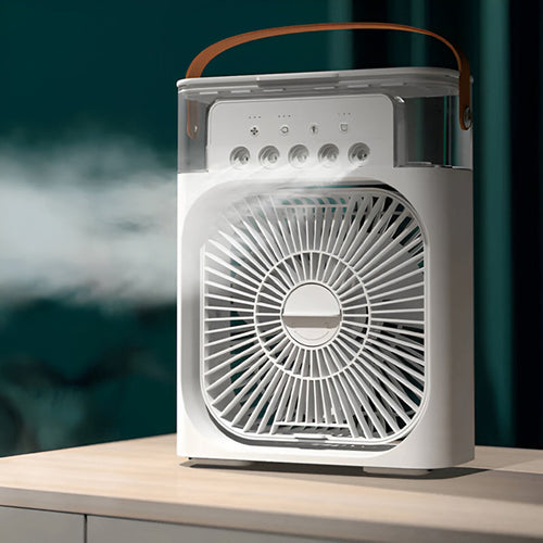 ❄️ Mini Klima Ventilator sa Raspršivanjem Vode – Lično Hlađenje Bilo Gdje 2