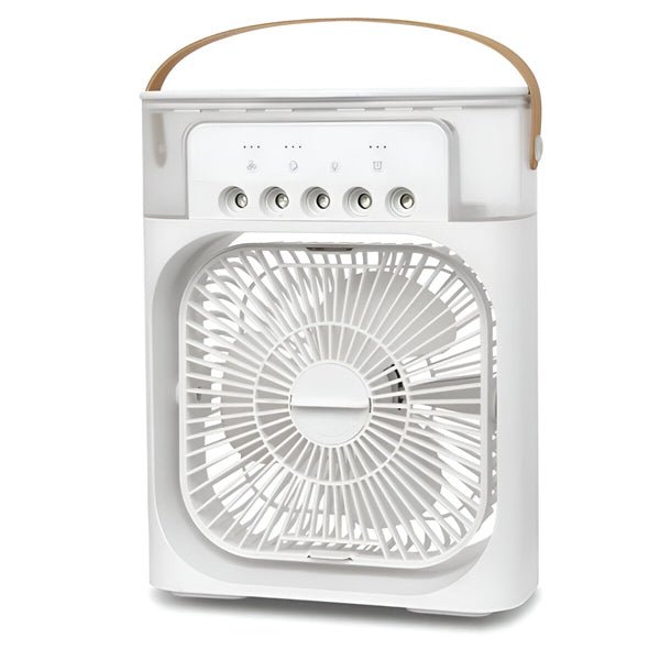 ❄️ Mini Klima Ventilator sa Raspršivanjem Vode – Lično Hlađenje Bilo Gdje