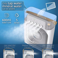 ❄️ Mini Klima Ventilator sa Raspršivanjem Vode – Lično Hlađenje Bilo Gdje 1
