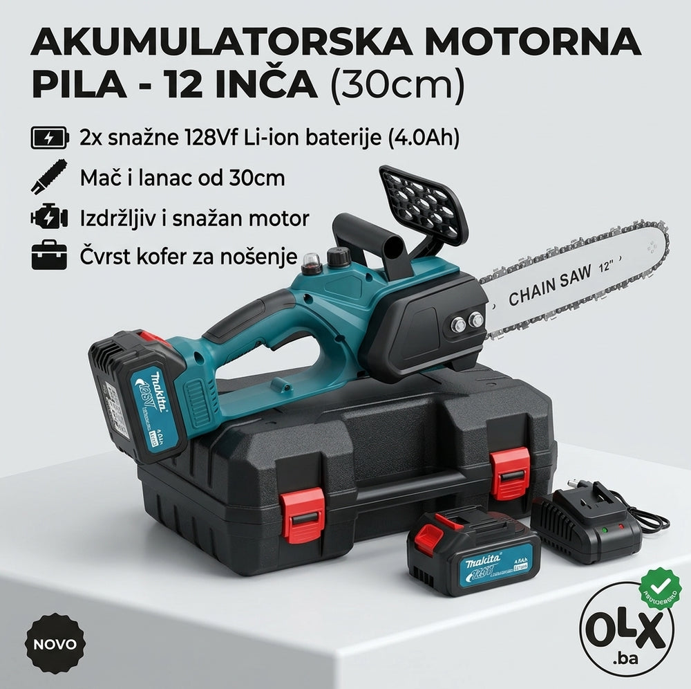 Akumulatorska pila-testera 128V