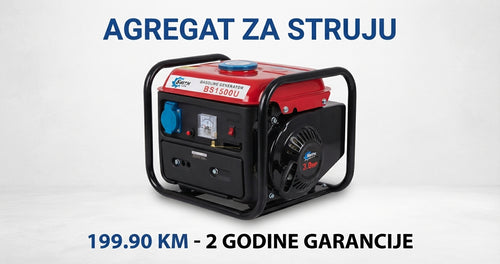 Agregat Za Struju Austria SMITH 1,5 KW 3