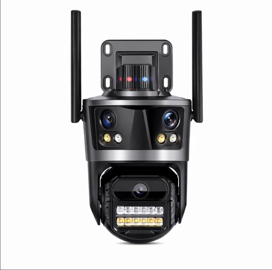 Kamera 12MP Tri Ekrana Tri Objektiva WiFi PTZ Vanjska iCSee