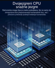 Kamera 12MP Tri Ekrana Tri Objektiva WiFi PTZ Vanjska iCSee 5