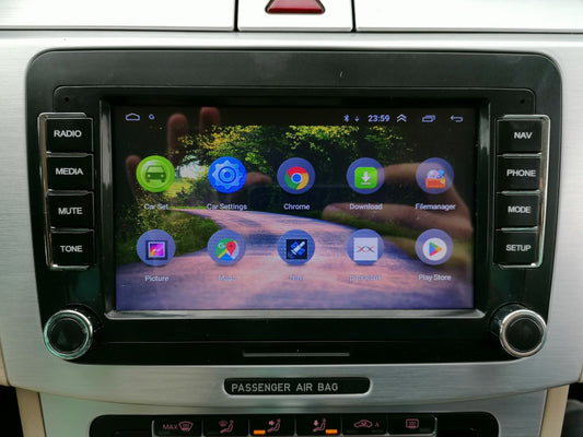 Auto Radio Multimedia Multimedija Za Passat Golf 5 6 7 Android
