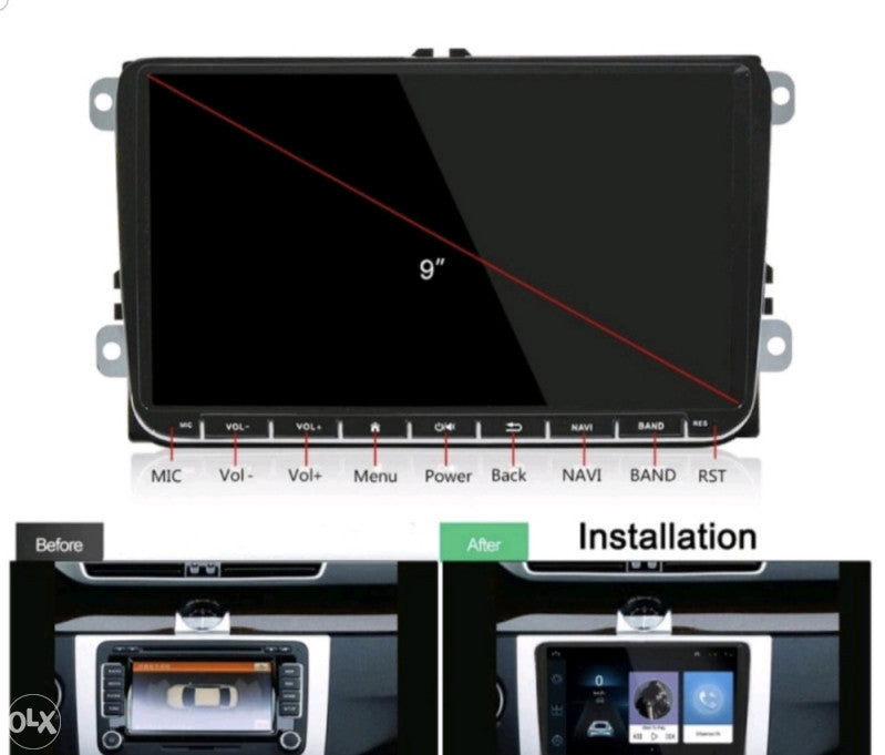 Auto Radio Multimedija Multimedija Passat Golf 5 6 7 Pasat Android