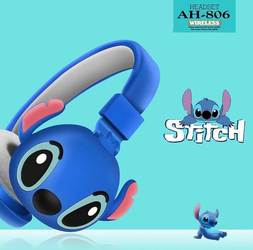 Stitch Bluetooth Djecije Slusalice